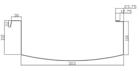 Profileuse / Profileuse de tôle / Ligne de profilage de panneaux de portée K MIC-120 