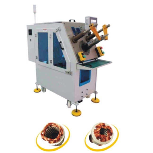 Machine d'insertion de bobines de stator