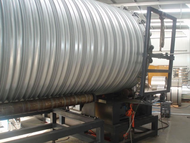 Machine de tubes grand format (Ligne de production de tubes pour tunnel et ponceau)
