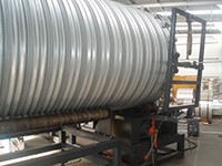 Machine de tubes grand format (Ligne de production de tubes pour tunnel et ponceau)