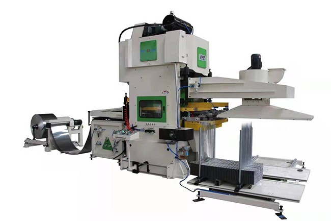 Données techniques machine de poinçonnage pour ailettes type fermé 63T 