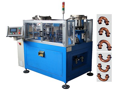 Machine plieuse pour tuyaux en double coude
