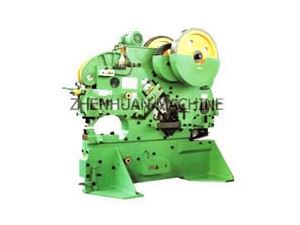 Machine monobloc de poinçonnage,de découpe et de pression