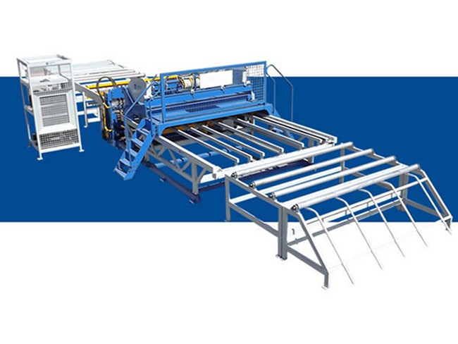 Machine de soudage de treillis métalliques renforcés