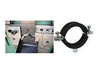 Machine d’accrochage du collier pour tuyau divisé