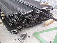 Machine de fabrication de tubes ovales à ailettes